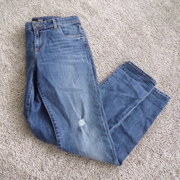 Kut from the Kloth Catherine boyfriend jeans 4 - Picture 1 of 10
